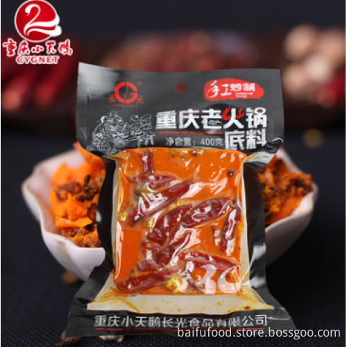 400g Chongqing old hot pot bottom material